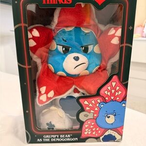 Care Bears Grumpy Bear Stuffed Animal - Blue and Red